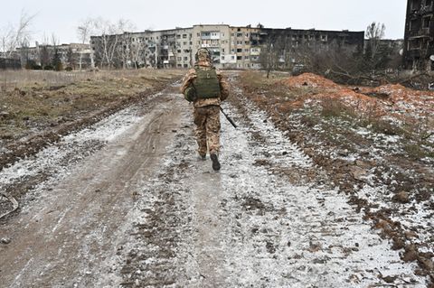 Ein Wagner-Söldner in der Ukraine 