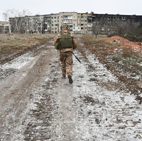 Ein Wagner-Söldner in der Ukraine 