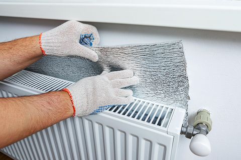 Heizkörper mit energieeffizienter Wärmedämmung