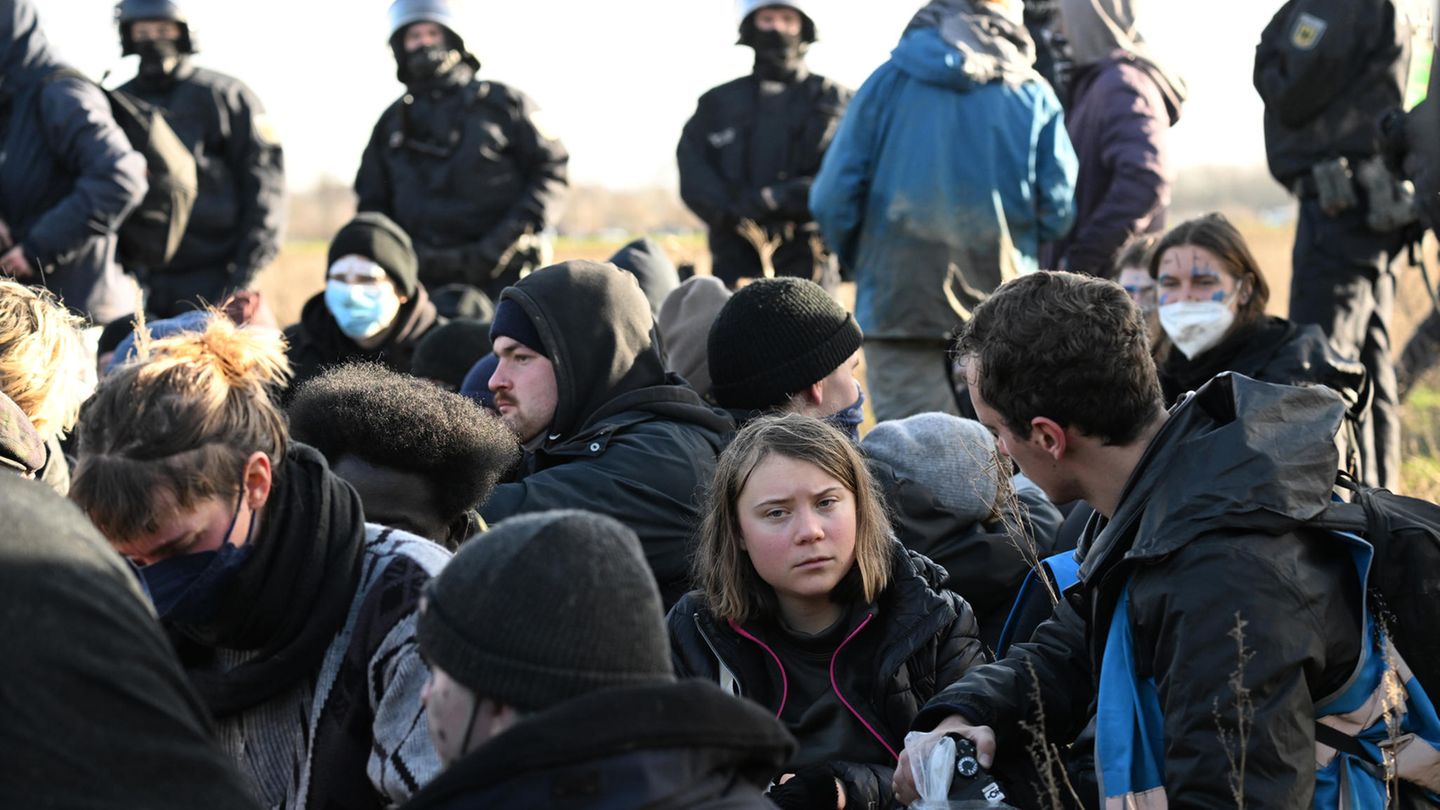 Klimaprotest nach Lützerath-Räumung