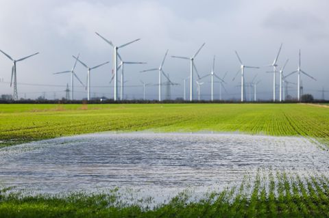 Trockene Böden nehmen Wasser nur schlecht auf