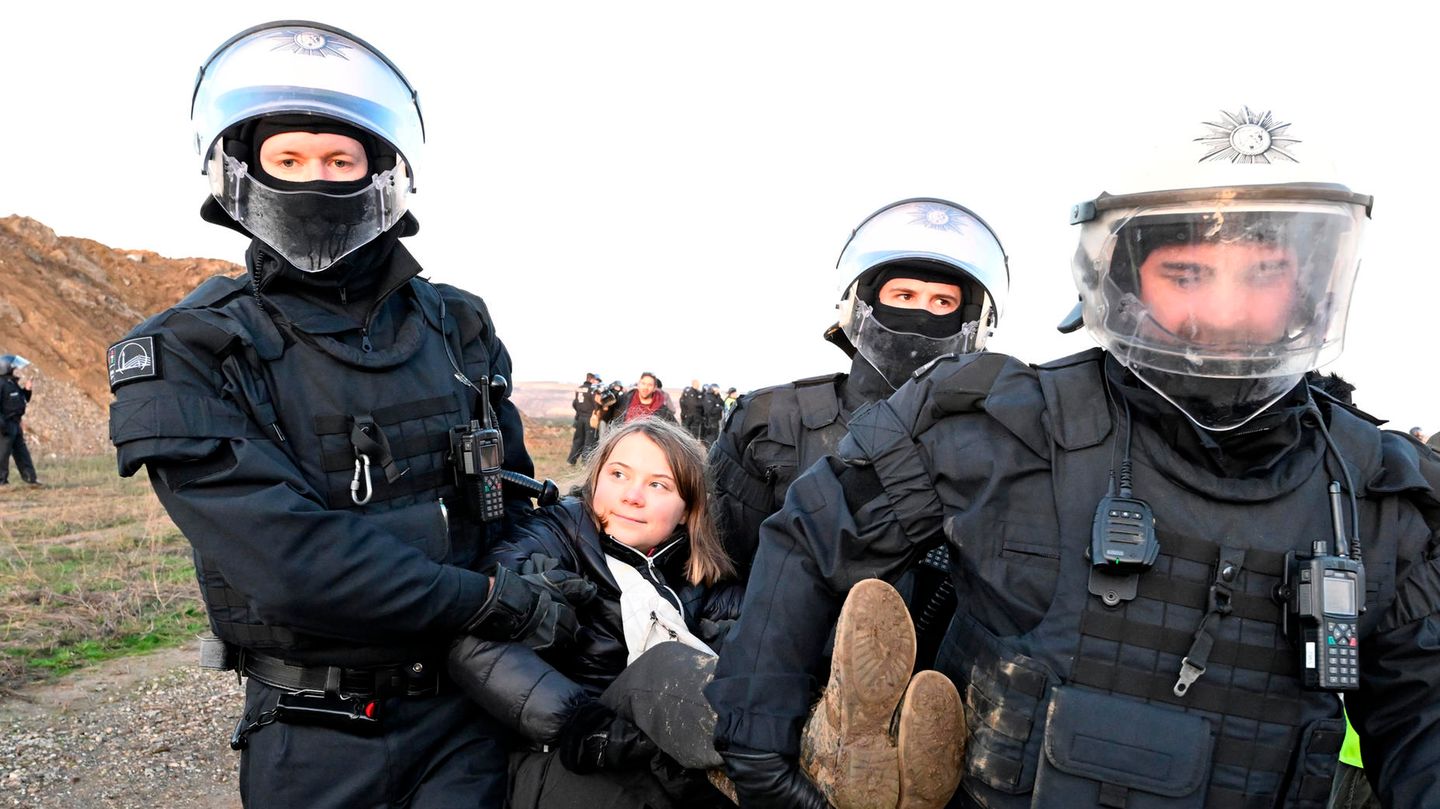 Klimaprotest nach Lützerath-Räumung 739 Klimaprotest nach Lützerath-Räumung 739