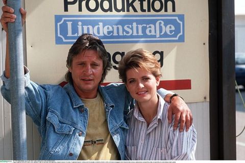 Gabi Zenker und Andreas Zenker in der "Lindenstraße"