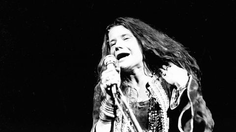 Janis Joplin beim Woodstock-Festival 