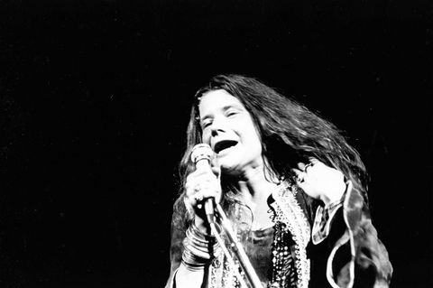 Janis Joplin beim Woodstock-Festival 