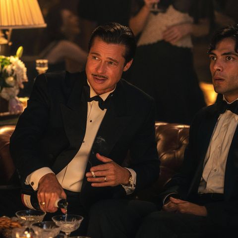 Brad Pitt und Diego Calva