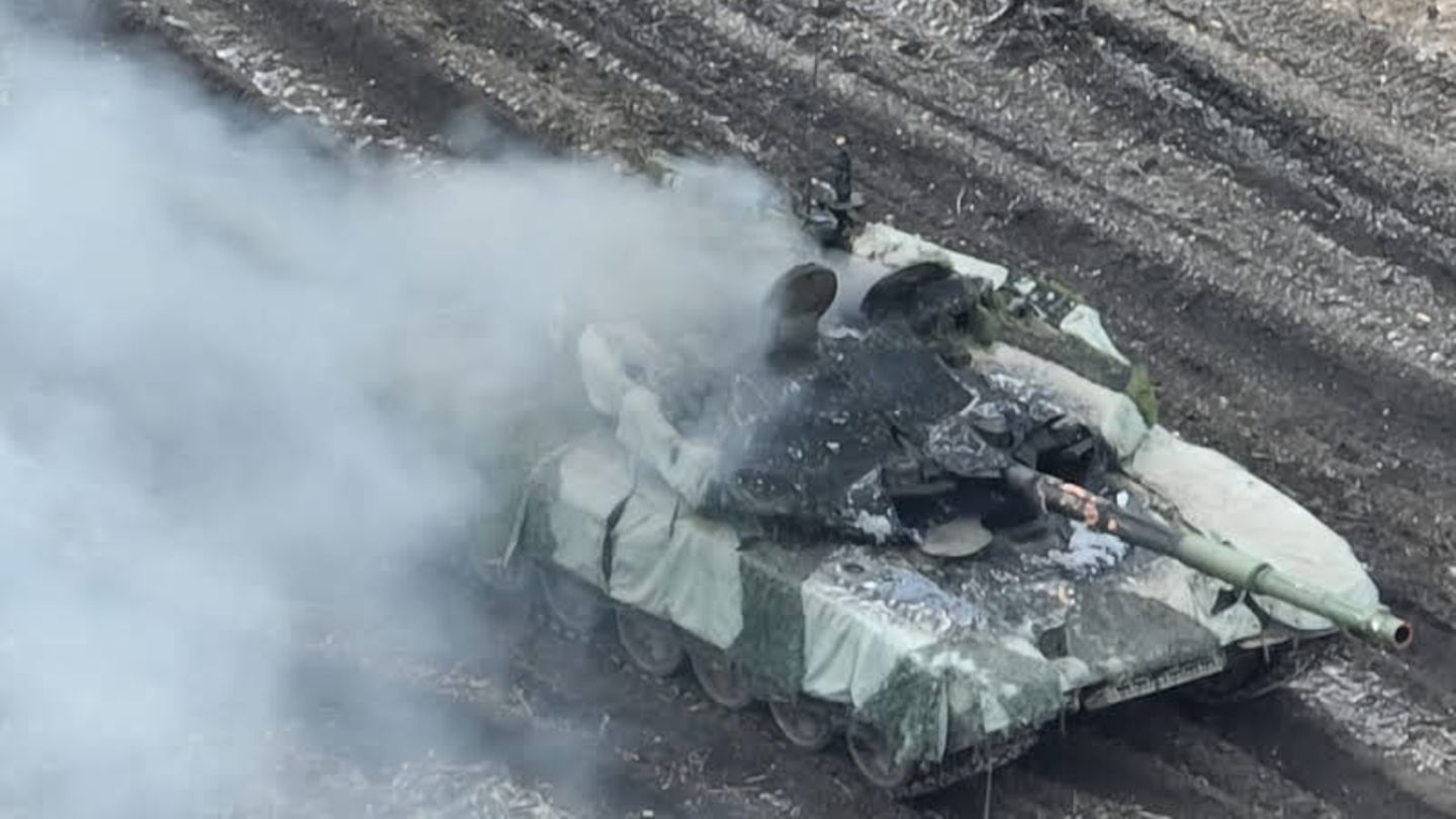 Der qualmende Panzer