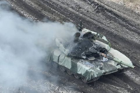 Der qualmende Panzer