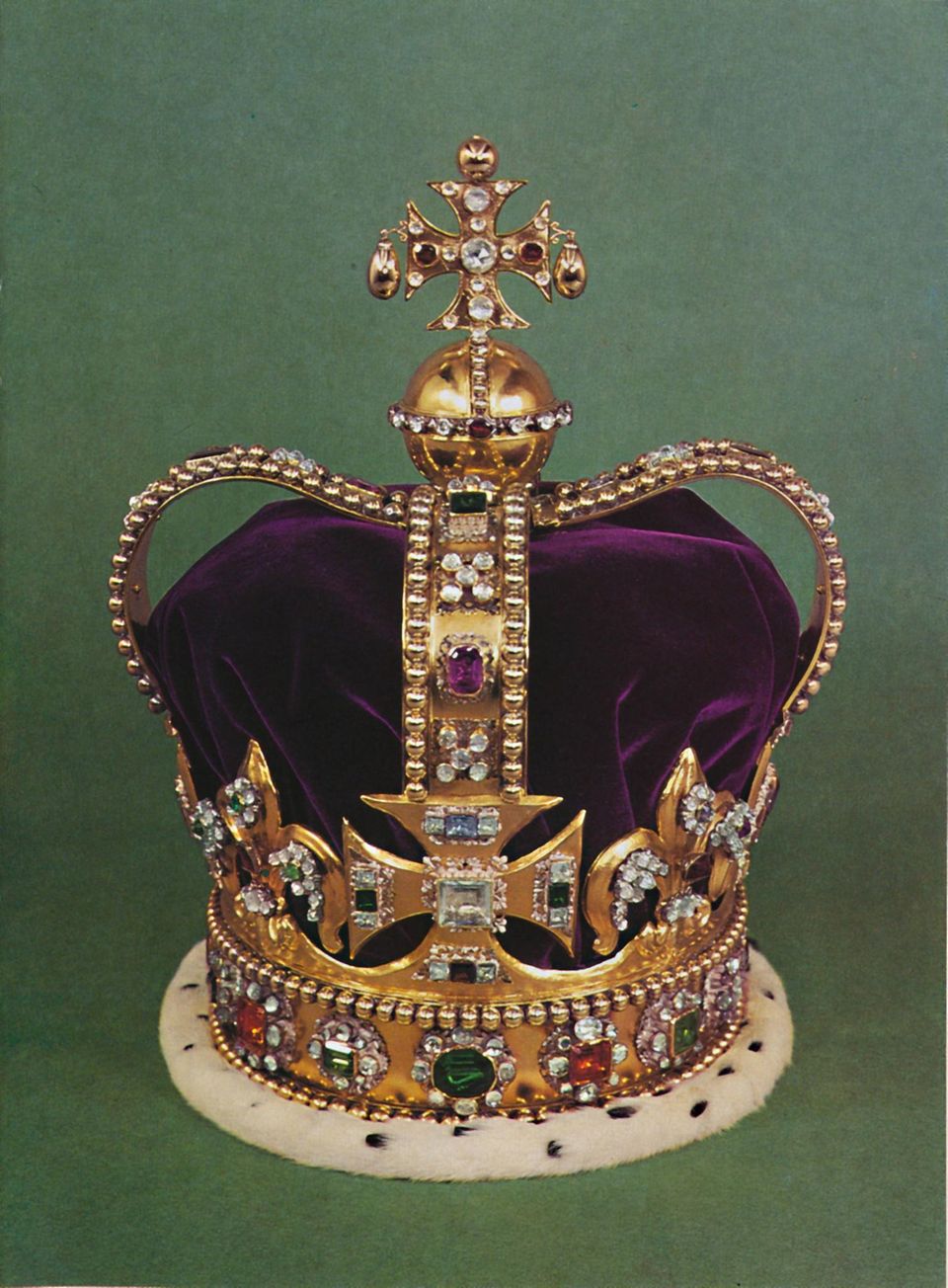Royale Tradition: Mit der St. Edward's Crown werden britische Monarchen seit dem 17. Jahrhundert gekrönt Mit der St. Edward's Crown werden britische Monarchen seit dem 17. Jahrhundert gekrönt