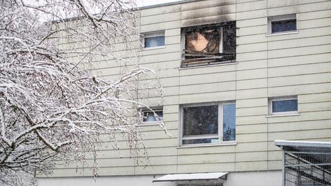 Brandkatastrophe in einem Pflegeheim für psychisch kranke Menschen in Reutlingen