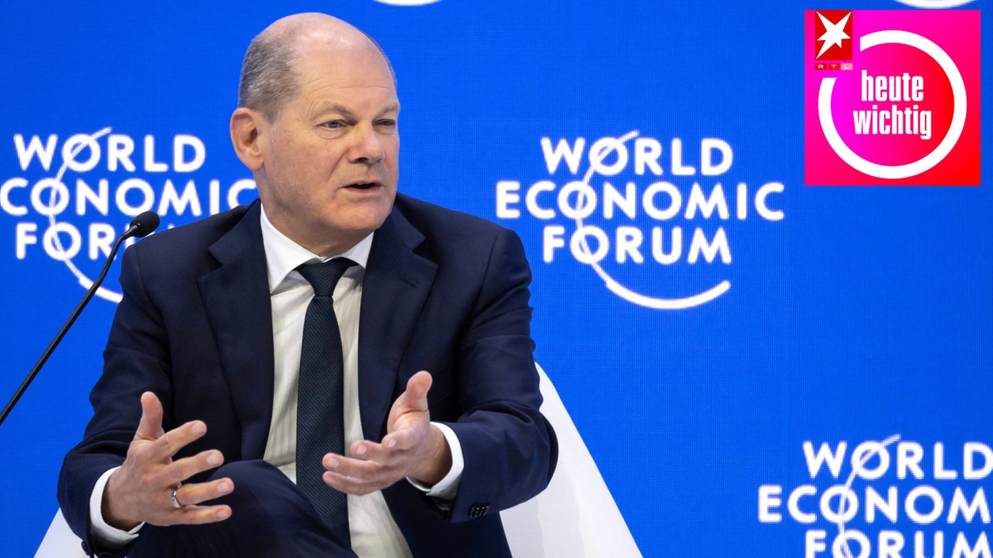 Olaf Scholz in Davos: The Chancellor remains true to himself