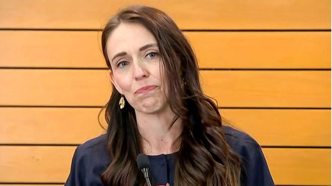 Neuseelands Premierministerin Jacinda Ardern kündigt Rücktritt an