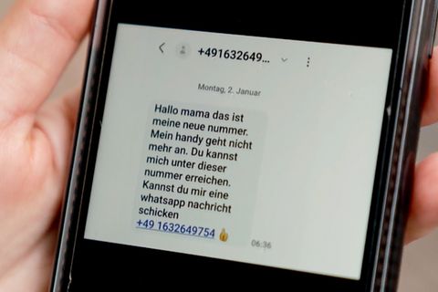 Diese Nachricht ist eine neue Form des perfiden "Enkel-Tricks" – so reagieren sie richtig