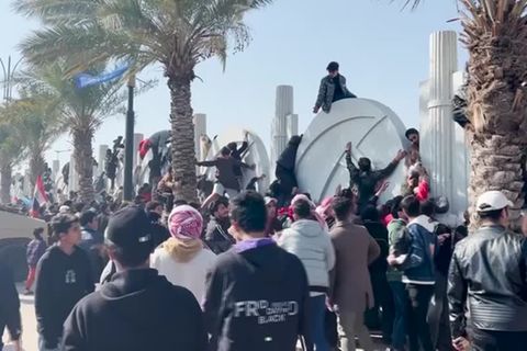 Video: Toter bei Massenpanik im Irak