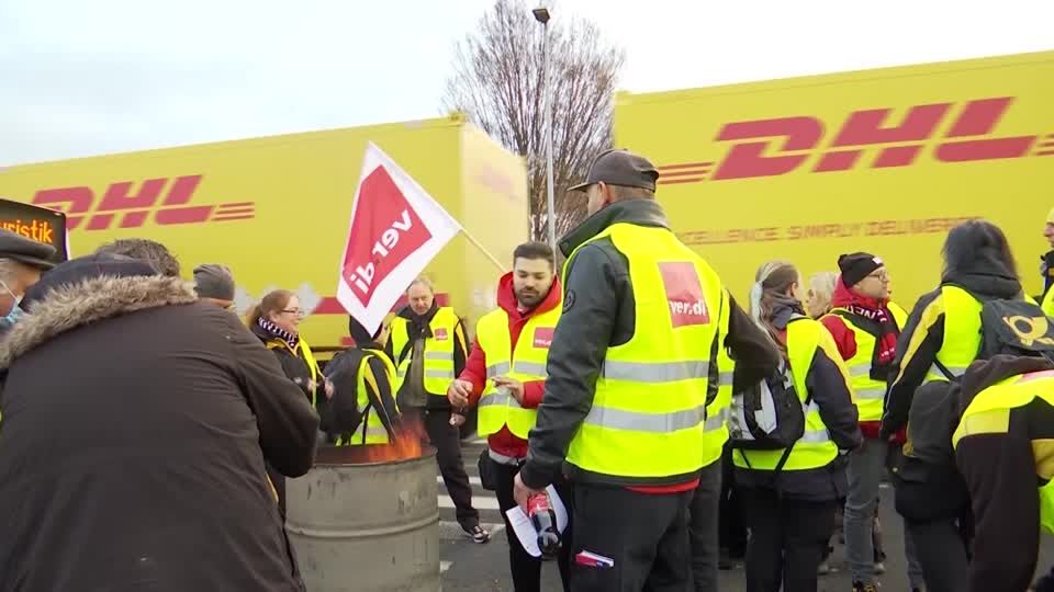 Video: Verdi bestreikt Post - Gewerkschaft will Druck erhöhen