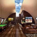 Vivos X-Point Bunker Innenansicht Render