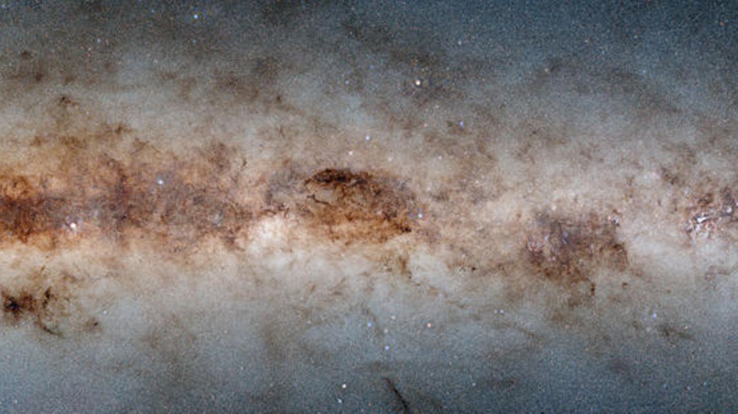 Astronomia: obraz o wysokiej rozdzielczości przedstawiający ponad trzy miliardy gwiazd