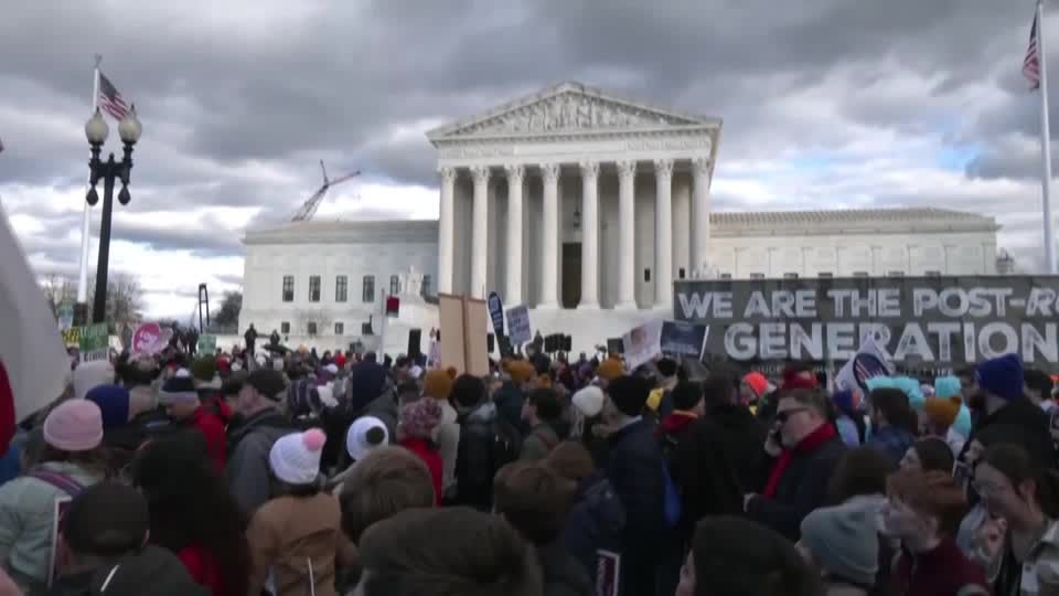 Video: Abtreibungsgegner in den USA - 50. „March for Life“ Video: Abtreibungsgegner in den USA - 50. „March for Life“