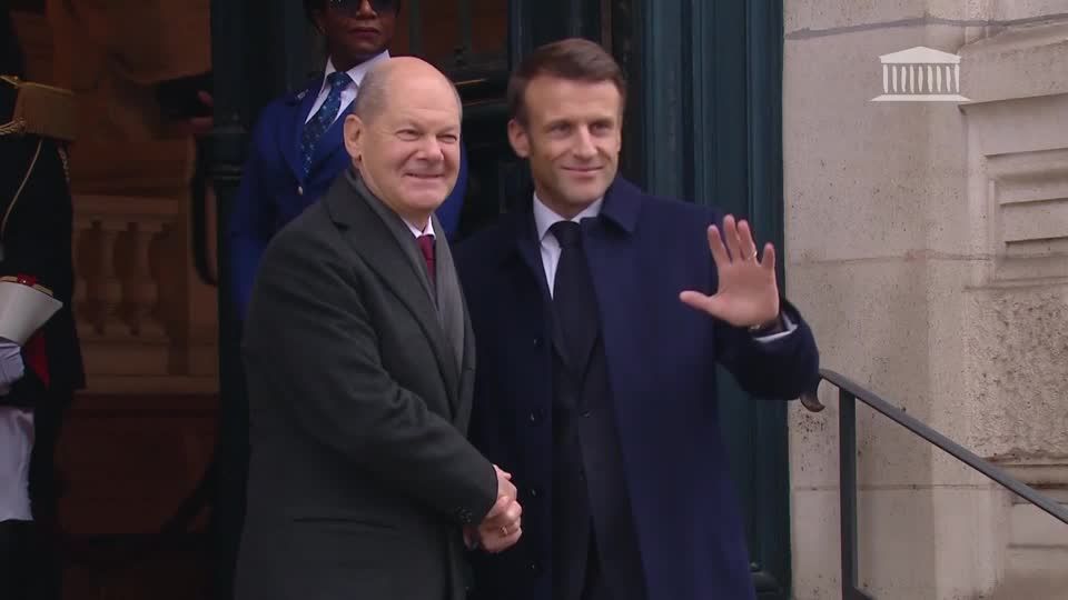Video: Jubiläumsfeier zum 60-jährigen Bestehen des Élysée-Vertrags Video: Jubiläumsfeier zum 60-jährigen Bestehen des Élysée-Vertrags