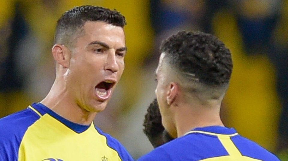 Ronaldo im Spiel.