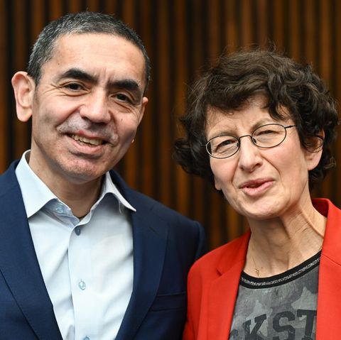 Ugur Sahin und Özlem Türeci von Biontech