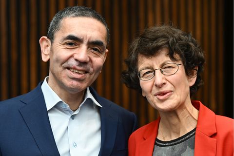 Ugur Sahin und Özlem Türeci von Biontech