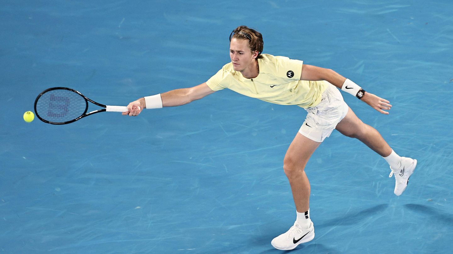 Sicher nicht schlecht, nur nicht der beste in seiner Familie: Sebastian Korda bei den Australian Open.