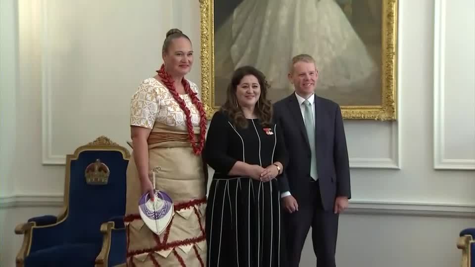 Video: Hipkins als Ministerpräsident von Neuseeland vereidigt