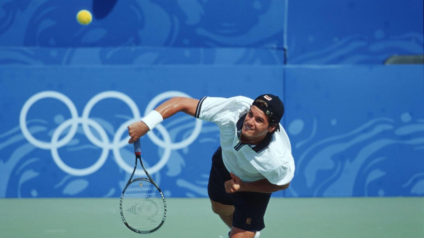 Tommy Haas bei den Olympischen Spielen in Sydney Tommy Haas bei den Olympischen Spielen in Sydney