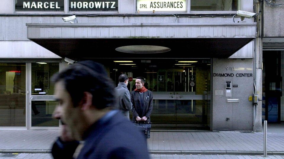 Das Diamantenzentrum in Antwerpen