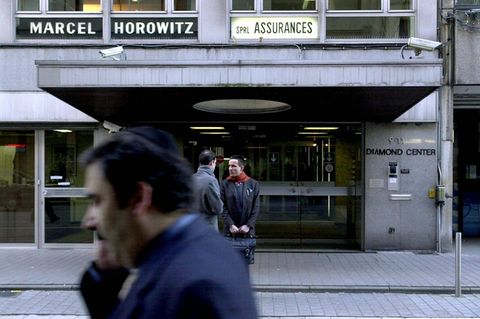 Das Diamantenzentrum in Antwerpen