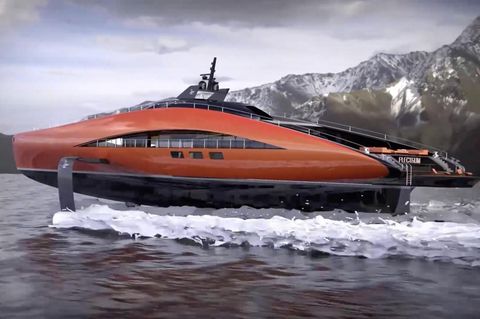 Fliegende Yacht