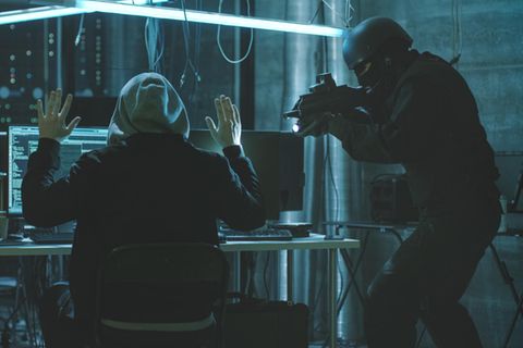 Hacker Festnahme