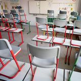 Leere Schule wegen Coronavirus