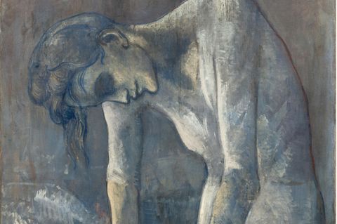 Pablo Picassos Gemälde "La repasseuse"