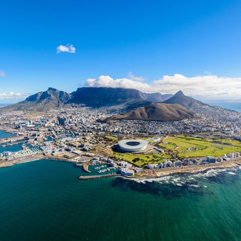 Panorama von Kapstadt, Südafrika