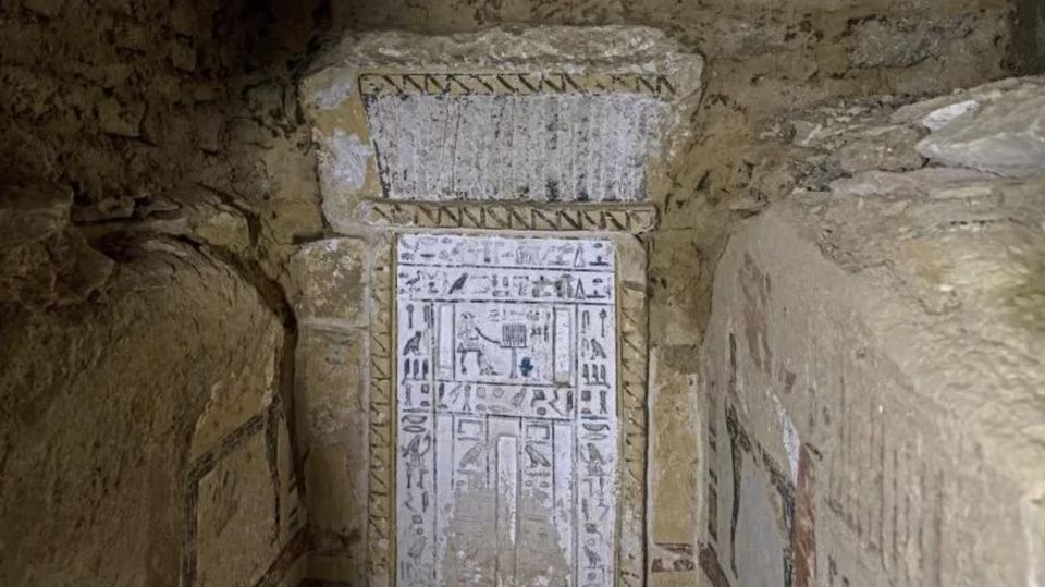 Ägypten: Eine der neu entdeckten Grabkammern in Sakkara