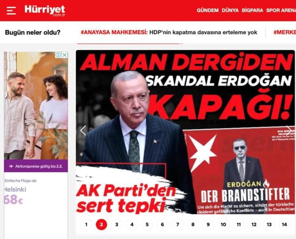 Türkische Medien berichten über den stern