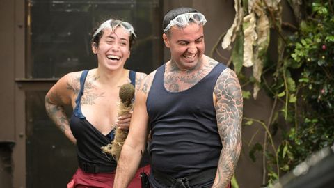 Dschungelcamp 2023: Jolina und Cosimo nach ihrer Prüfung