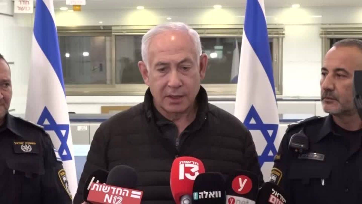 Video: Nach Anschlag auf Synagoge: Netanjahu ruft zu Besonnenheit auf