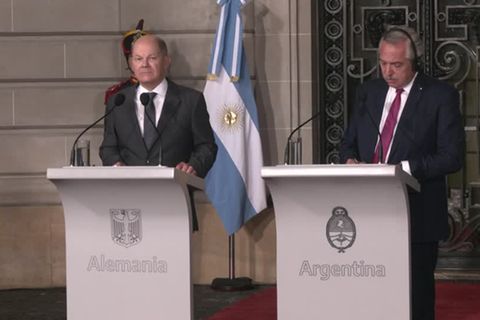 Video: Scholz drängt in Argentinien auf Handelsabkommen mit Südamerika