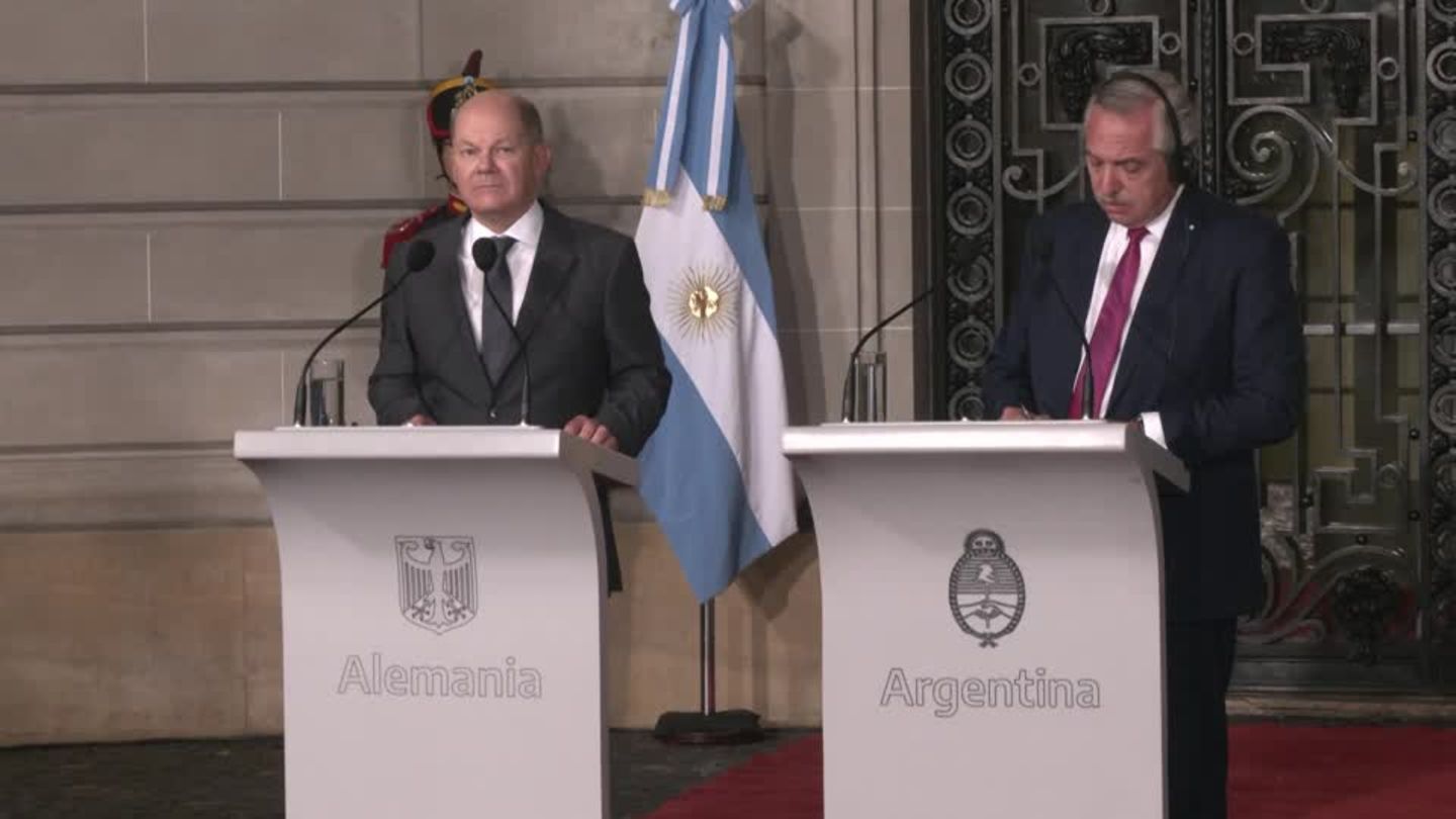 Video: Scholz drängt in Argentinien auf Handelsabkommen mit Südamerika