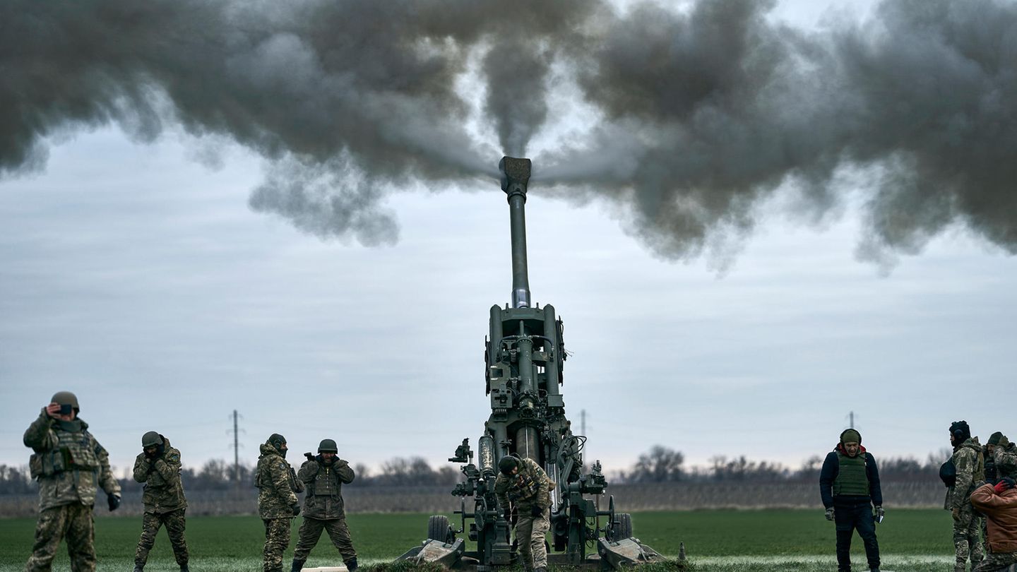 Ukraine Haubitze