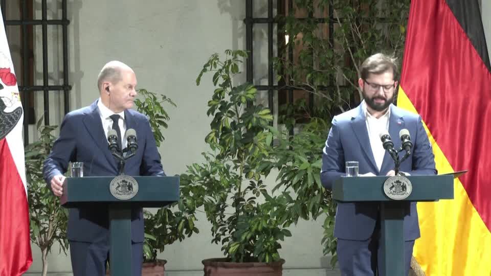 Video: Scholz in Südamerika: auf Lithium-Tour Video: Scholz in Südamerika: auf Lithium-Tour