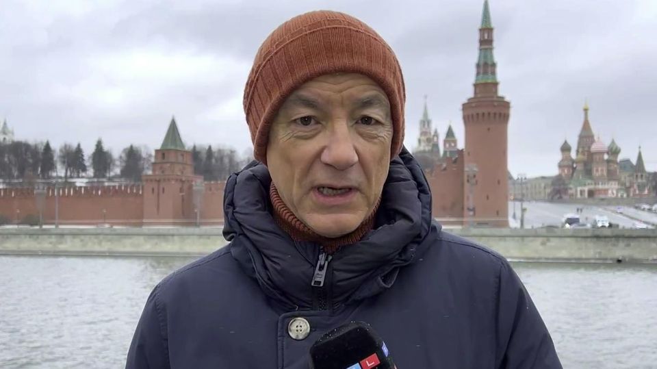 Russland-Reporter Rainer Munz in Moskau