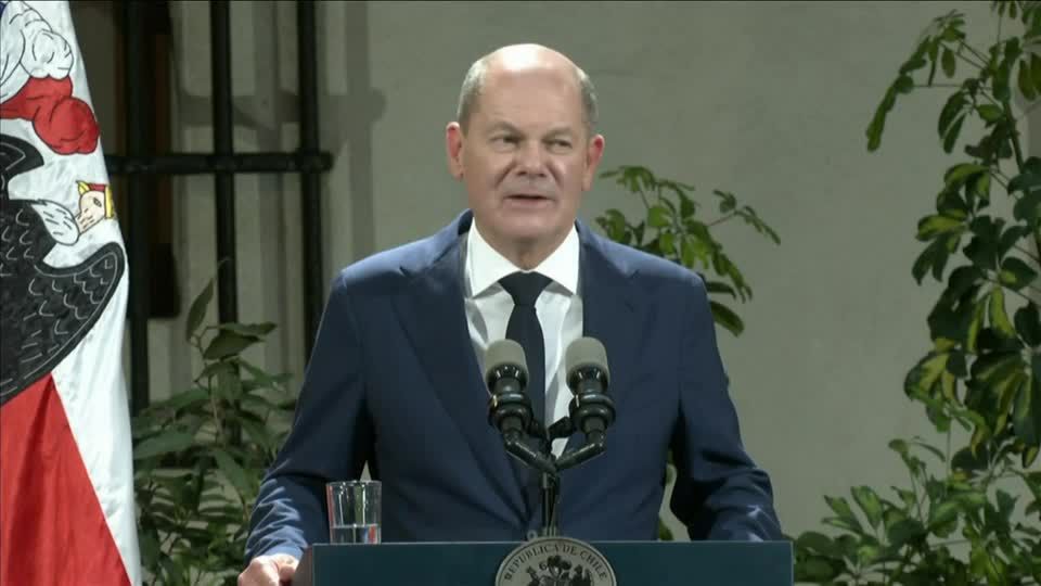 Video: Scholz erteilt Lieferung von Kampfflugzeugen für Ukraine Absage