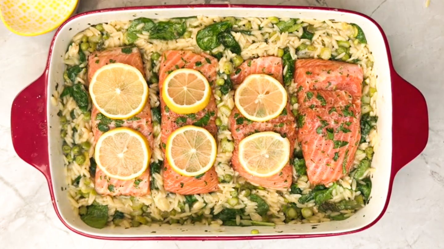 lachs im ofen mit gemüse chefkoch