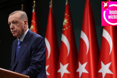Der türkische Präsident Recep Tayyip Erdoğan