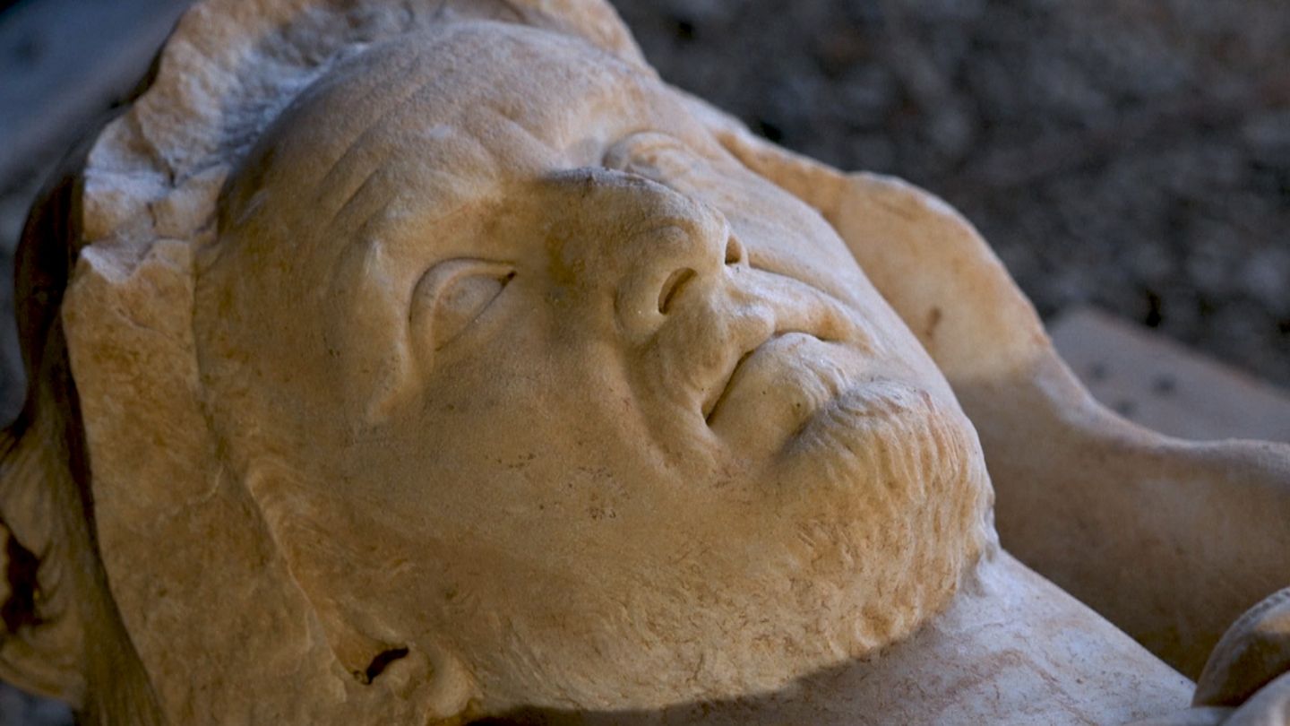 Bei Bauarbeiten : 2.000 Jahre alte Herkules-Statue in Rom entdeckt