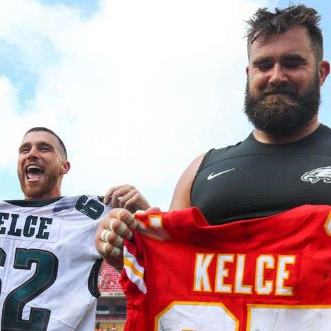 Footballer Jason Kelce